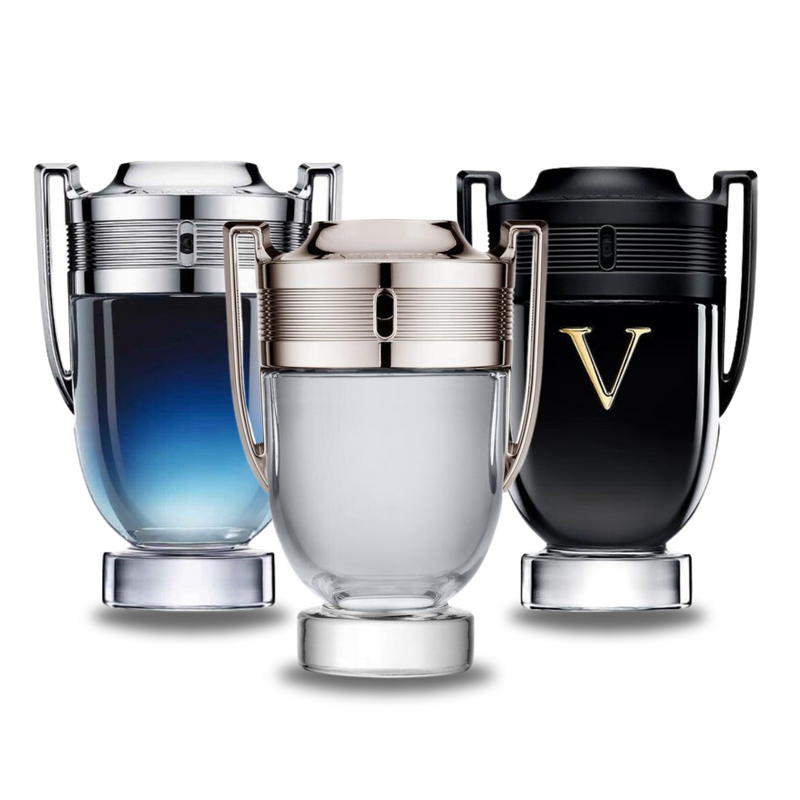 Combo de 3 Perfumes Paco Rabanne INVICTUS LEGEND, INVICTUS, INVICTUS VICTORY 100ml